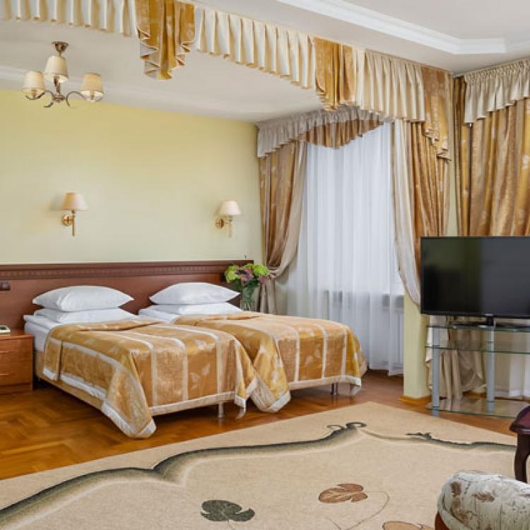 2 местный 1 комнатный Люкс Студия, Люкс-корпус в санатории Кругозор. Кисловодск