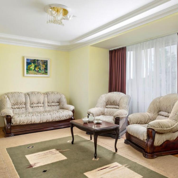 Гостиная 2 местного 2 комнатного Люкса, Люкс-корпус в санатории Кругозор. Кисловодск