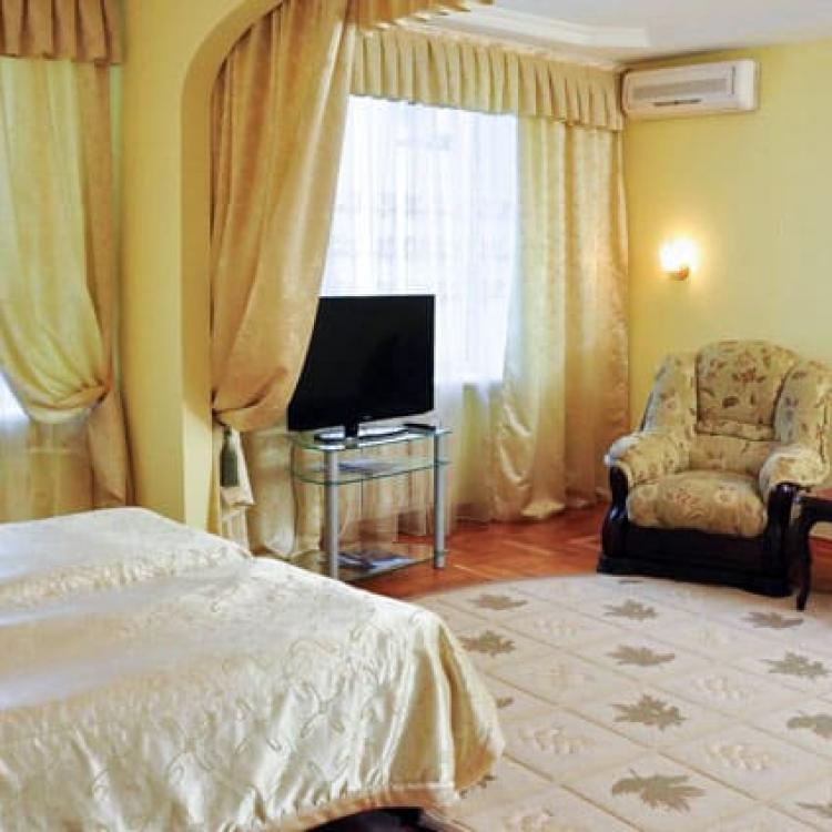 Оснащение 2 местного 1 комнатного Люкса Студия, Люкс-корпус в санатории Кругозор. Кисловодск