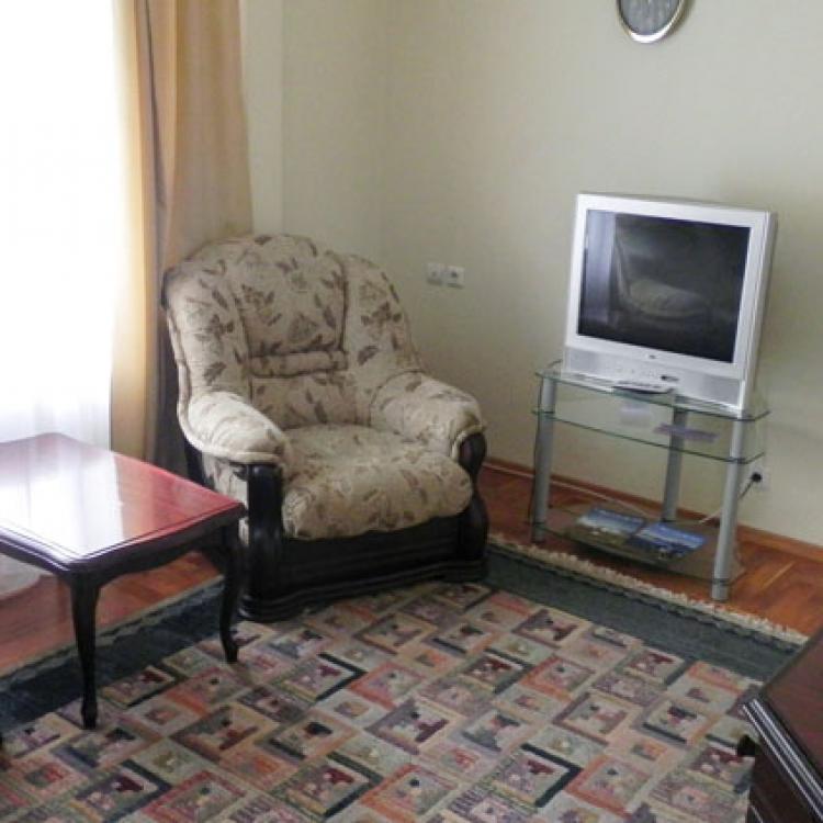 Гостиная в 2 местном 2 комнатном Люксе, Люкс-корпус 1 этаж санатория Кругозор в Кисловодске